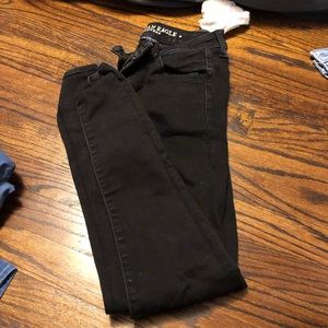 american eagle black jeans